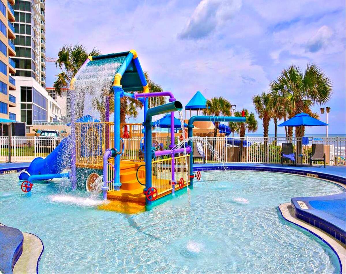 1 Bedroom Direct Oceanfront Condo Wyndham Ocean Walk Resort - Daytona Funland 703 เดย์โทนาบีช ภายนอก รูปภาพ